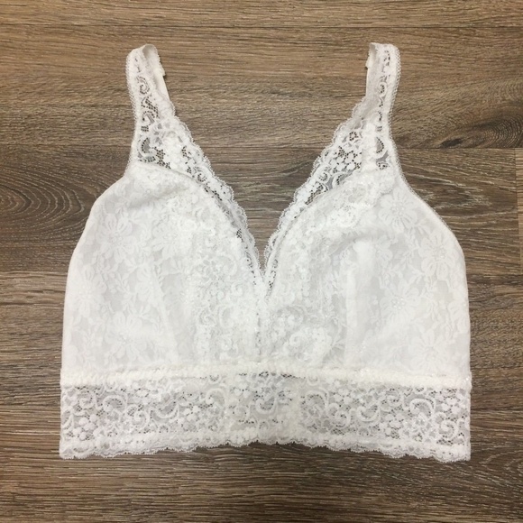 soma bralette lace plunge